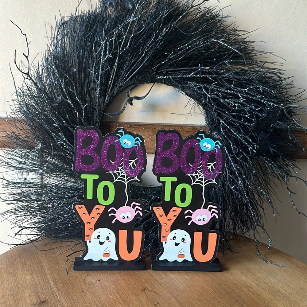 Target Halloween boo to you tabletop decor (2)